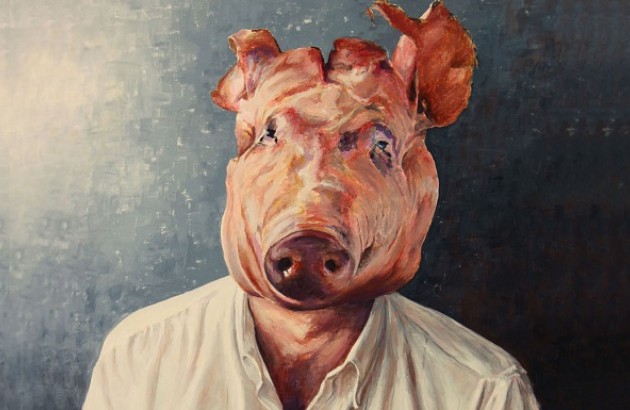 آمیژه: خوک‌هایی با اندام انسان