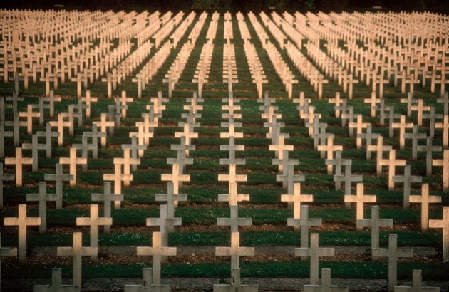 آرامگاه ۱۵ هزار سرباز گمنام فرانسوی که در نبرد وردن کشته شده‌اند.
